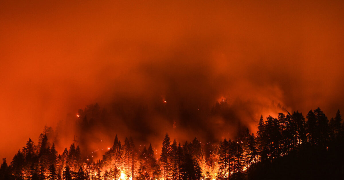 Columbia fire